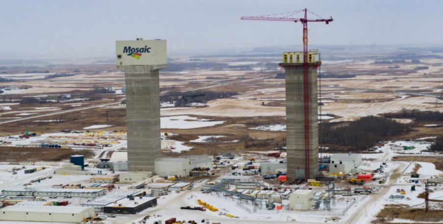 TGE provided on site construction safety support during headframe construction and shaft sinking operations. 